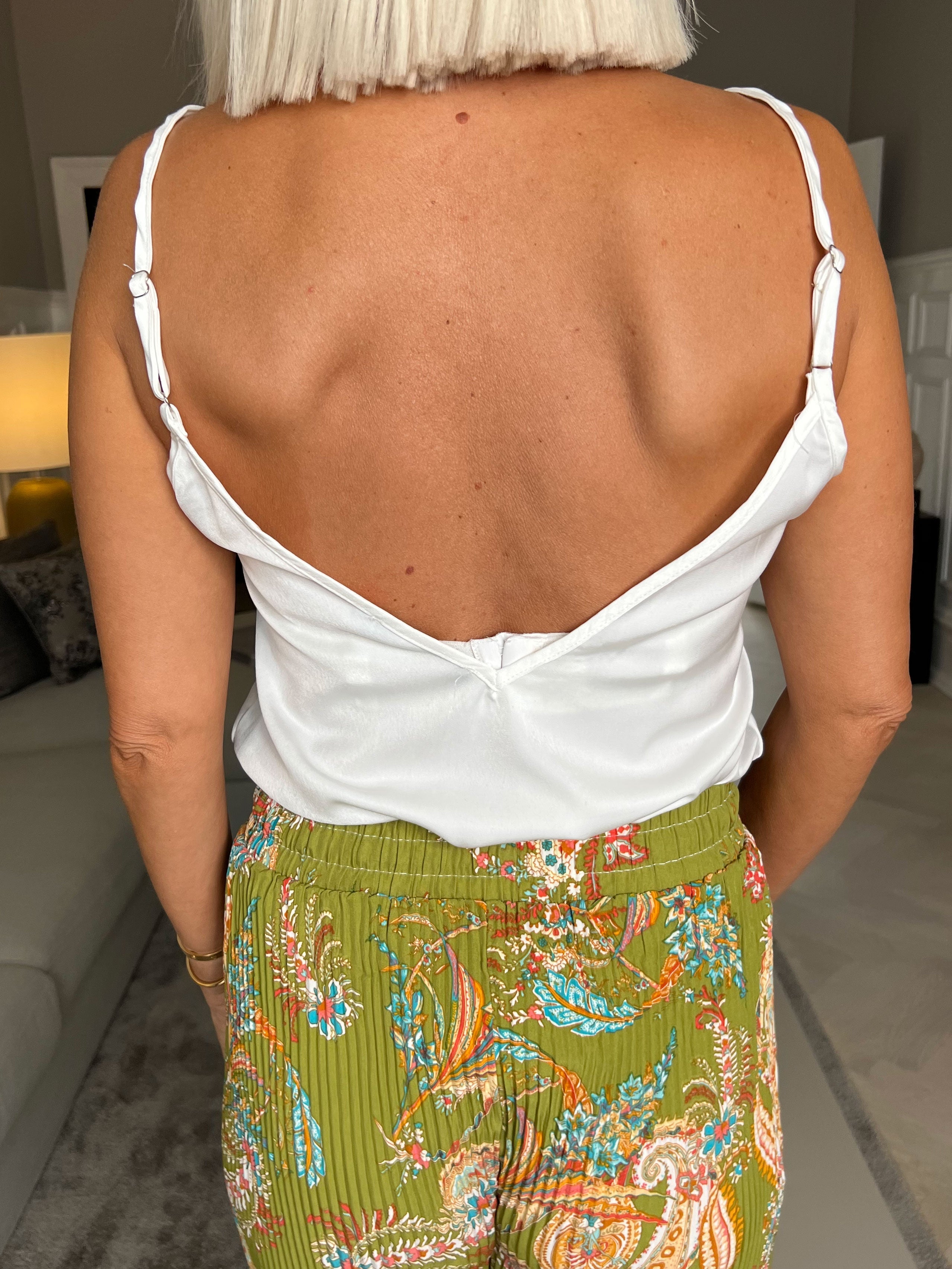 Havana - Vacker bodystocking med spets - White